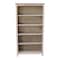 International Concepts Shaker Bookcase, 60"H, Washed Gray Taupe SH09-3226A - alternate 3